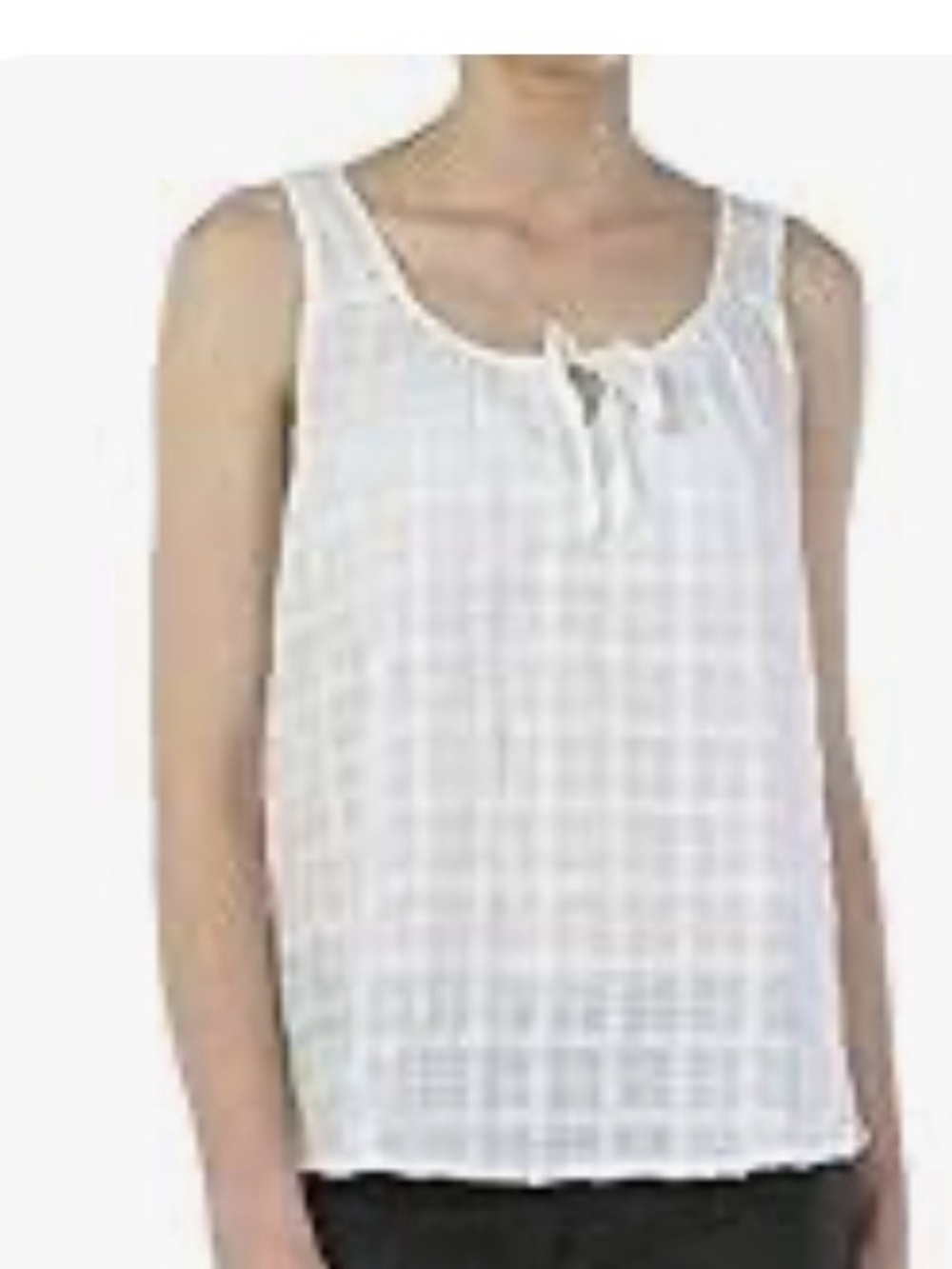 Prana Jardin organic cotton sleeveless blouse size medium